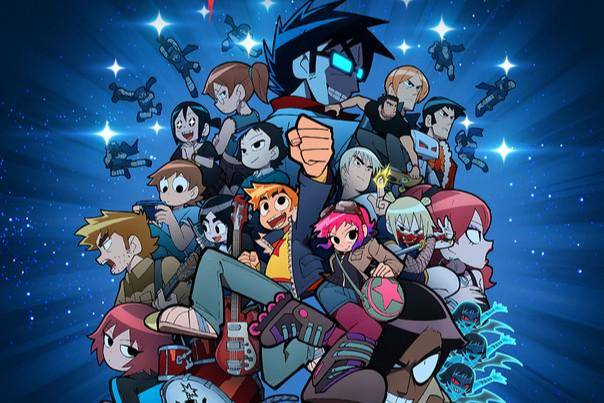 poster anime Scott Pilgrim Takes Off (dok. Science SARU/Scott Pilgrim Takes Off)