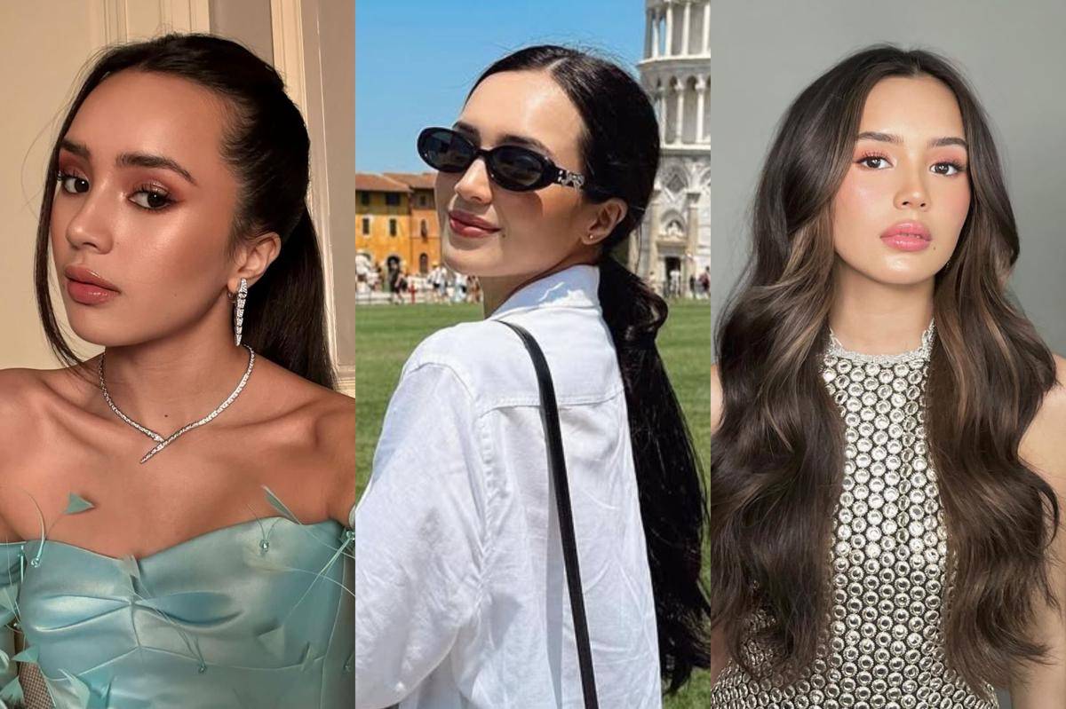 inspirasi gaya rambut panjang ala Beby Tsabina (instagram.com/bebytsabina)