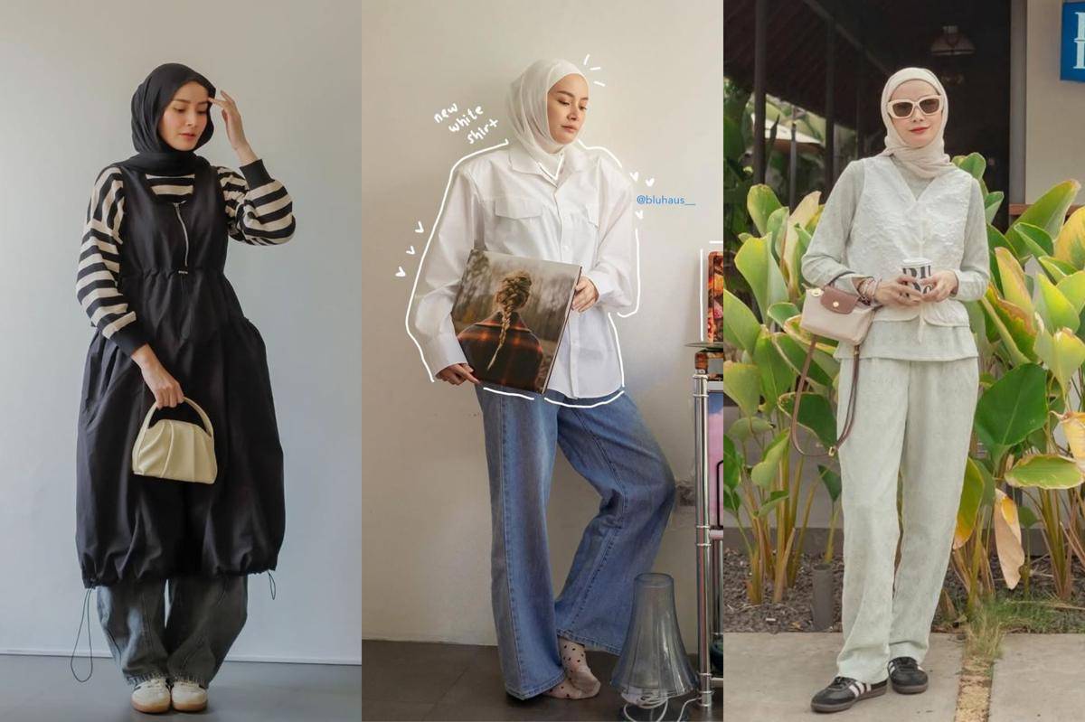 outfit hijab ngampus buat maba ala Dhatu Rembulan (instagram.com/dhaturembulan)