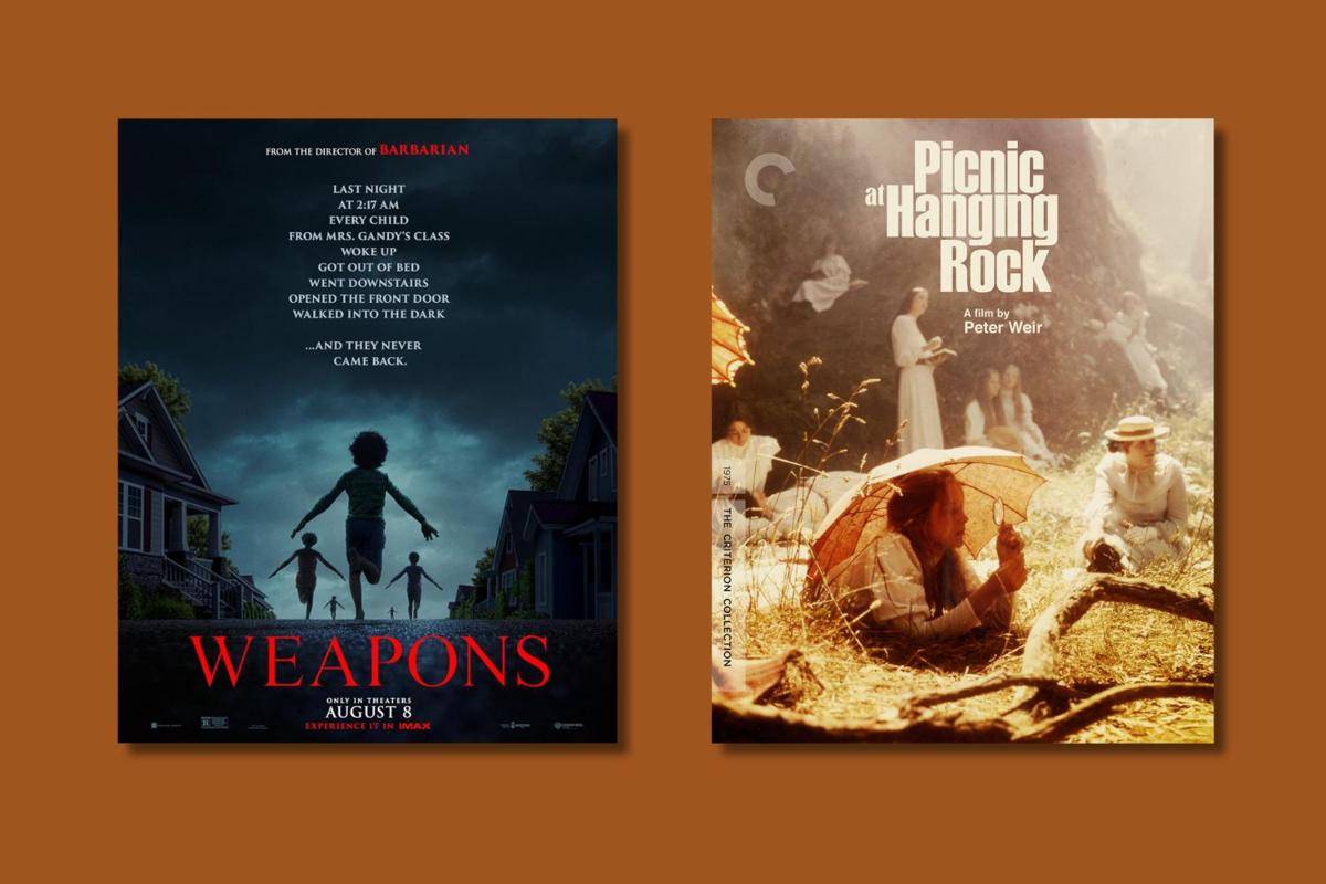 poster film Weapons dan Picnic at Hanging Rock