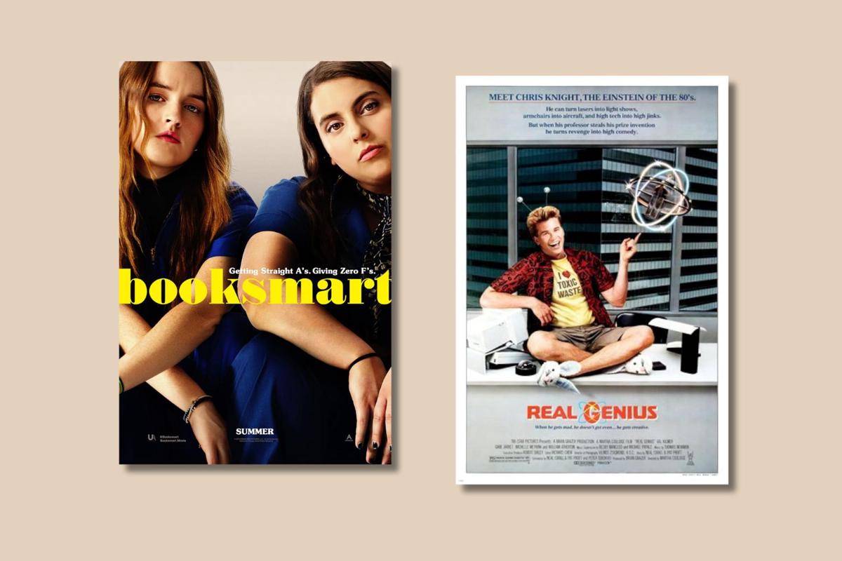 poster film Booksmart dan Real Genius