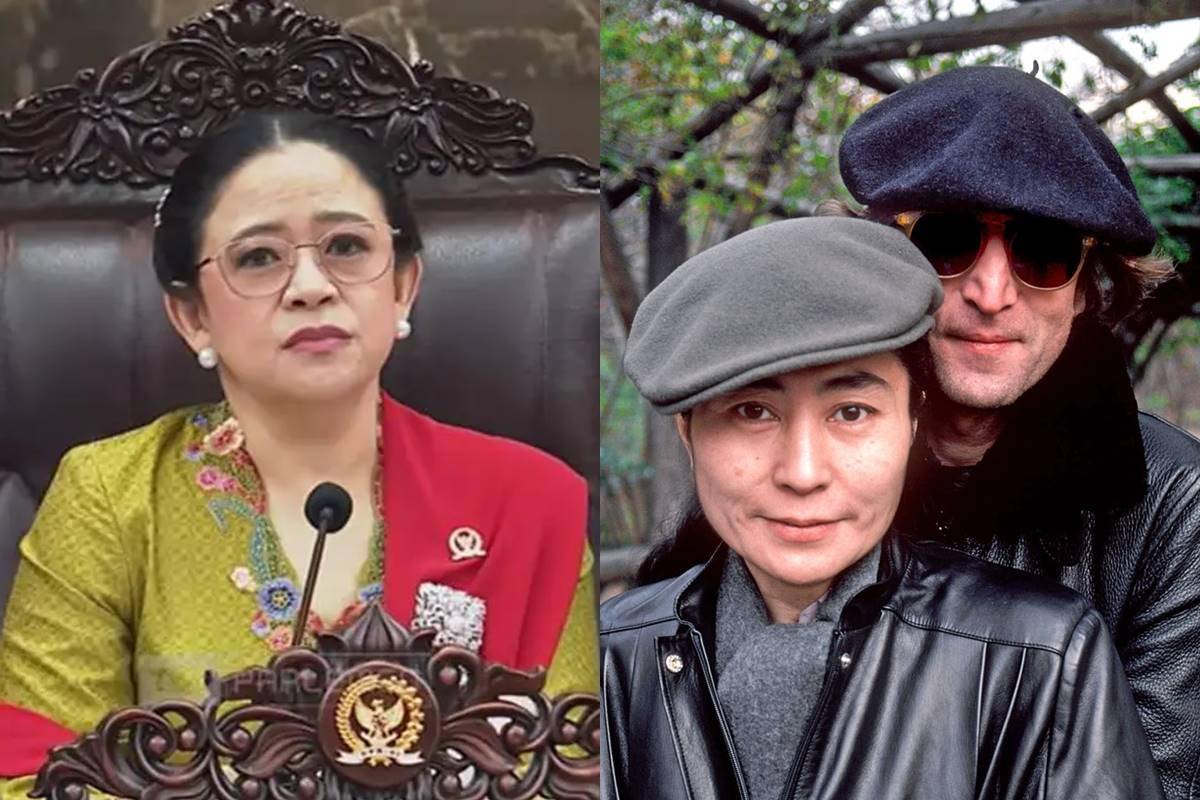 Puan Maharani nyanyikan lagu John Lennon, "Imagine"