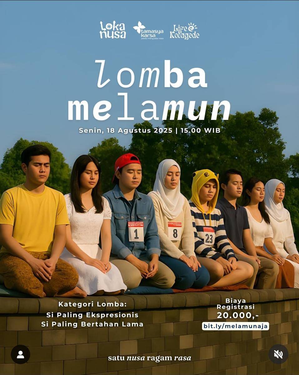 Poster Lomba Melamun di Kotagede, Jogja (instagram.com/lokanusakotagede).jpg