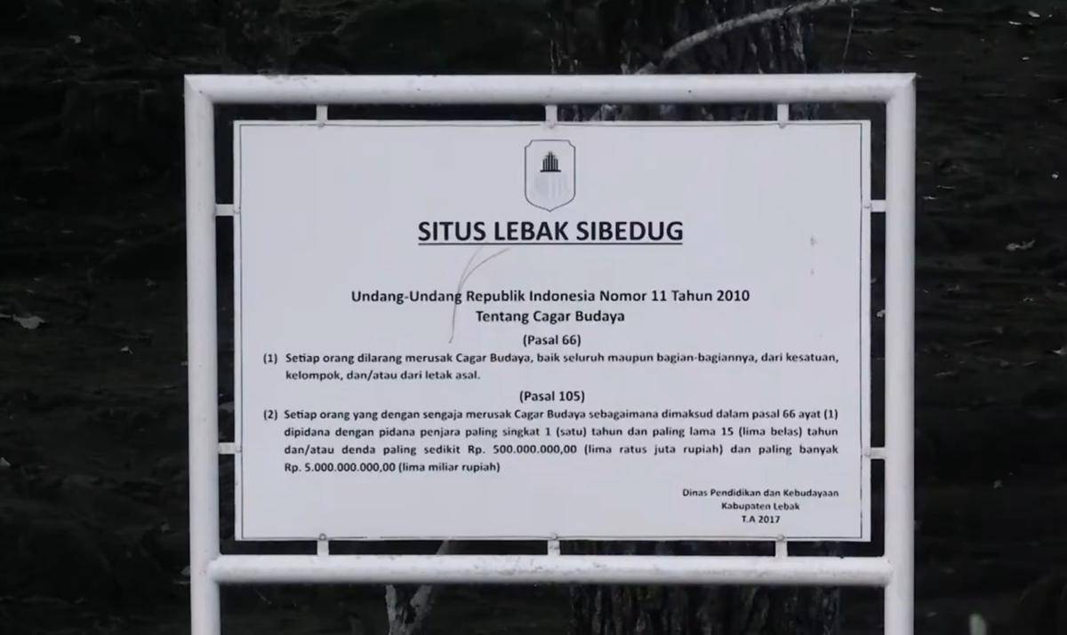 Situs Punden Berundak Lebak Cibedug 