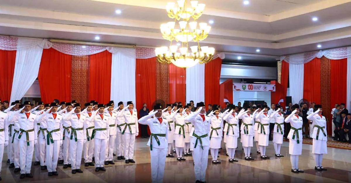 Paskibraka Sumsel (Dok. Humas Prov Sumsel)