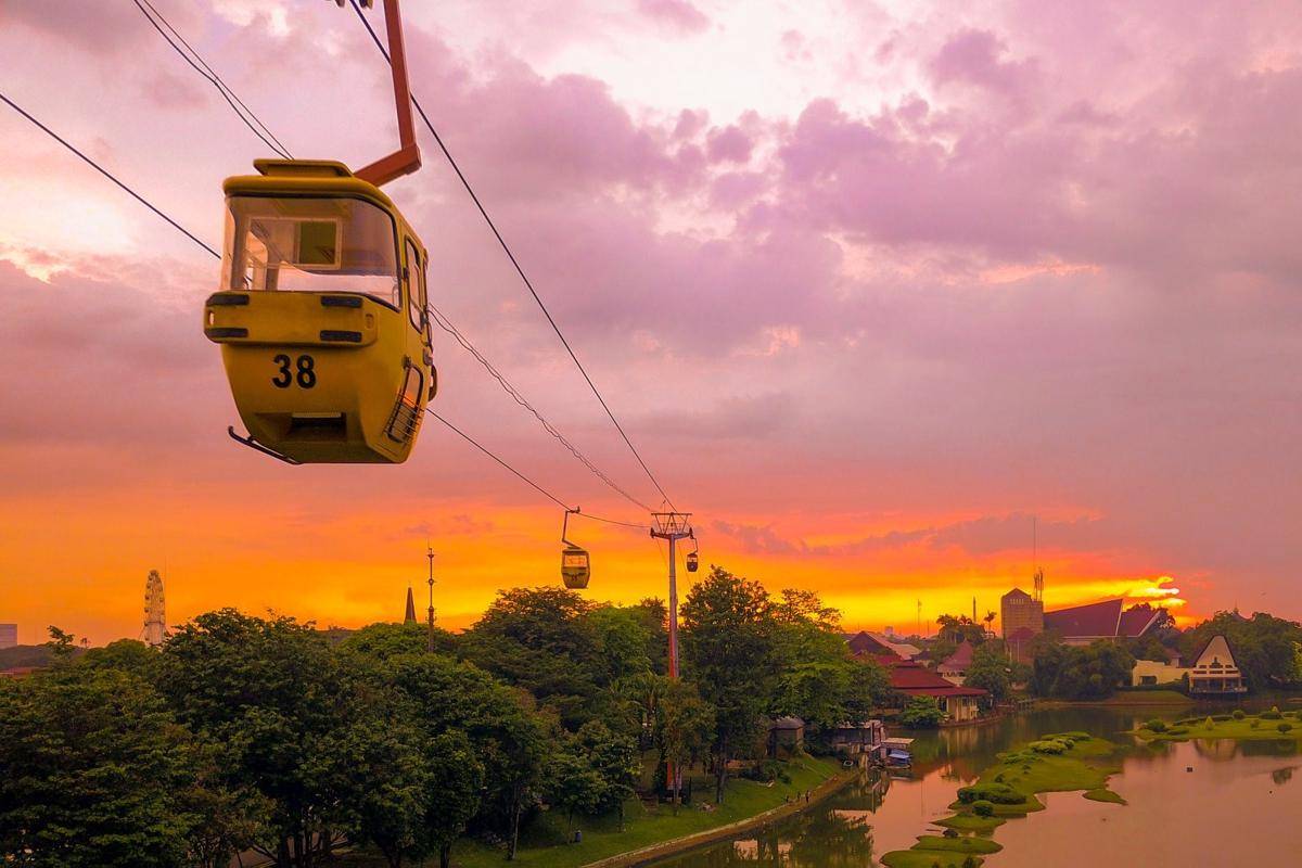 Harga Tiket Kereta Gantung TMII dan Cara Membelinya