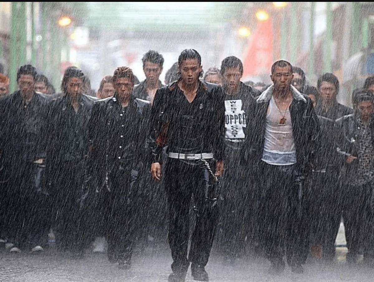 Genji Takiya dan gengnya. (Dok. Toho/Crows Zero)
