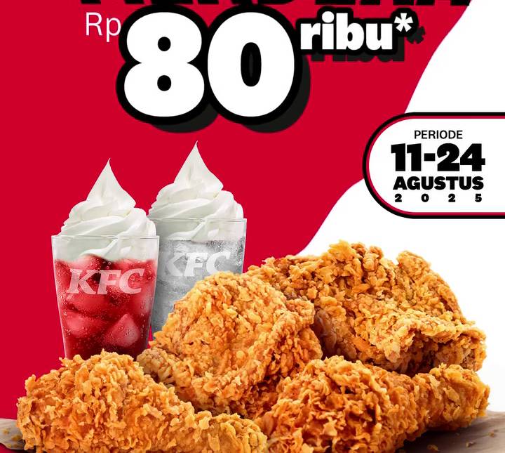 Promo Kombo Merdeka dari KFC. (Instagram.com/kfcindonesia)