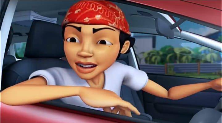 mobil Abang Salleh (youtube.com/Les' Copaque Production) 