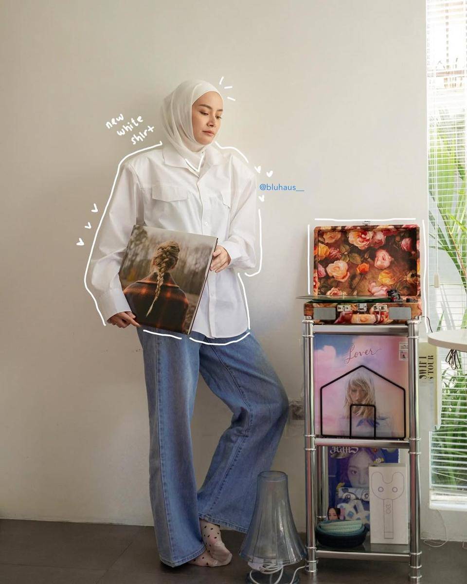 outfit hijab ngampus buat maba ala Dhatu Rembulan (instagram.com/dhaturembulan)