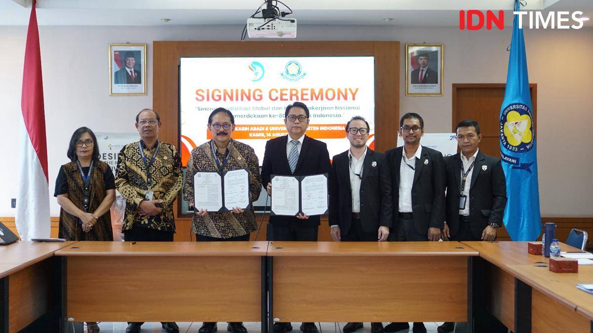 Sekolah Stella Maris Serpong kerjasama dengan Universitas Kristen Indonesia (IDN Times/Maya Aulia Aprilianti)