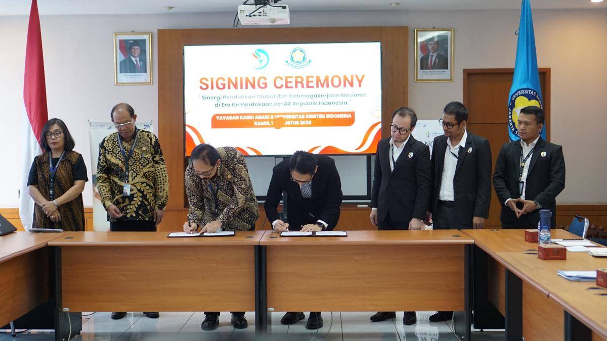 Sekolah Stella Maris Serpong kerjasama dengan Universitas Kristen Indonesia (IDN Times/Maya Aulia Aprilianti)