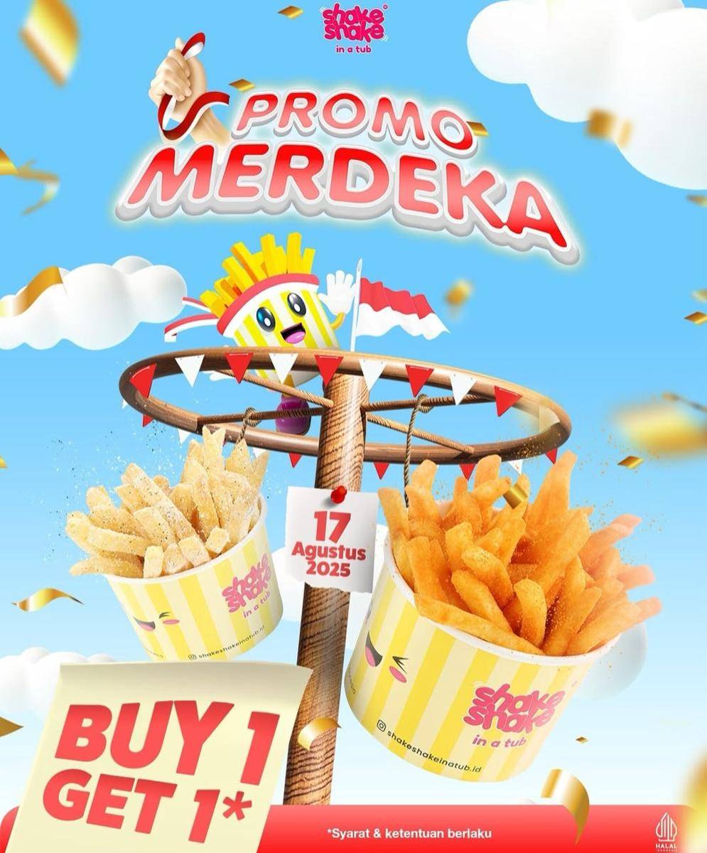 Promo HUT ke-80 RI (Dok. Shake Shake)
