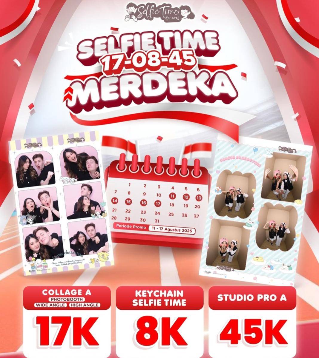 Promo HUT ke-80 RI (Dok. Selfie Time)