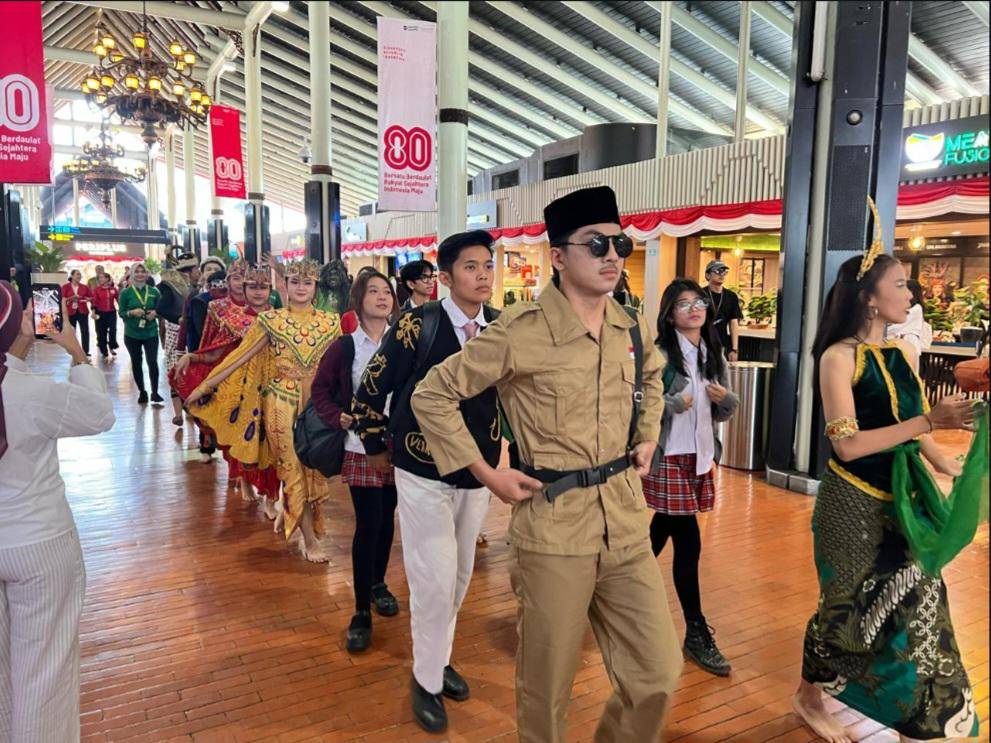 Perayaan HUT ke-80 RI di Bandara InJourney Airports (Dok. InJourney Airports)