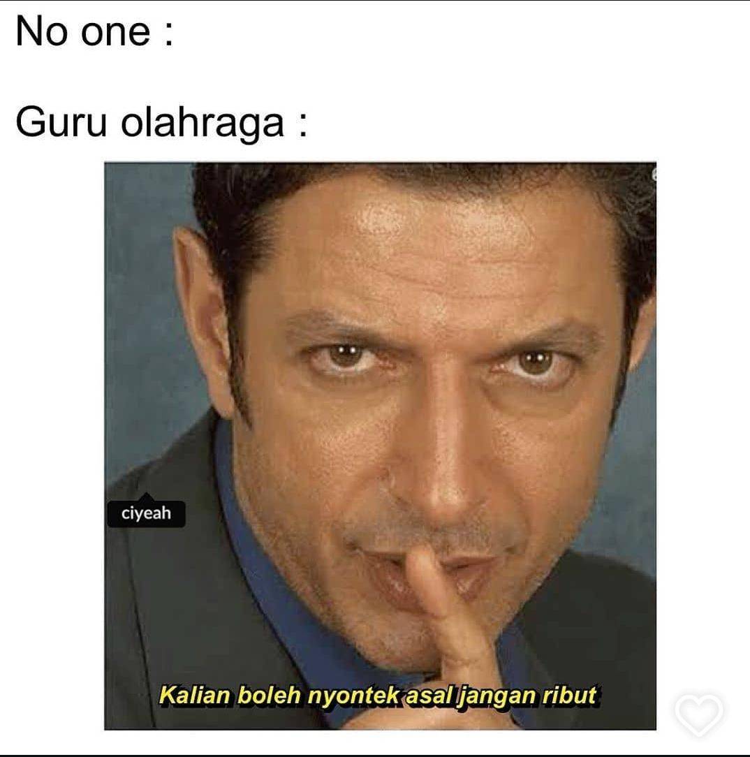 meme guru olahraga