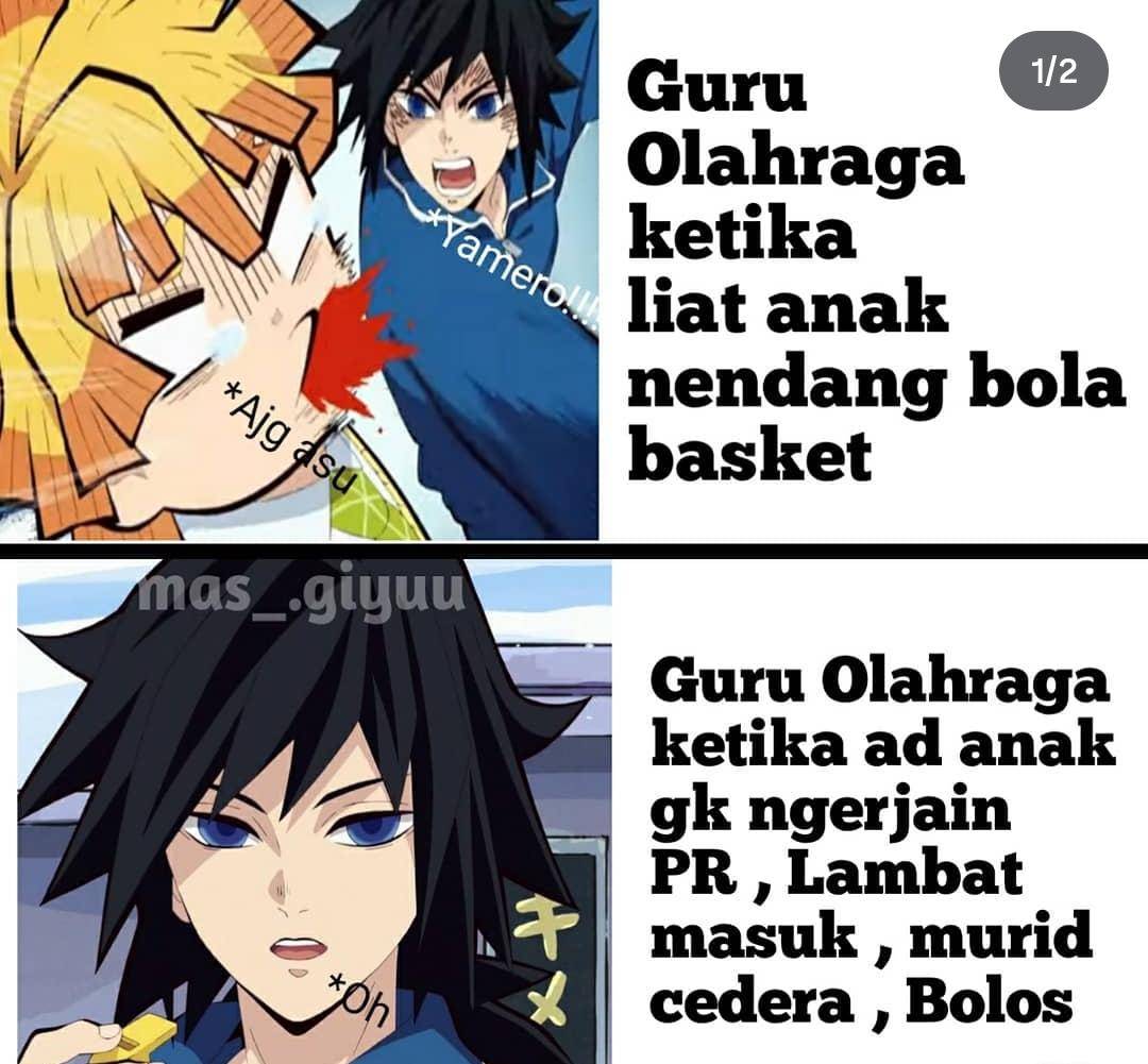 7 Meme Guru Olahraga, Bestie Banget Sama Murid!
