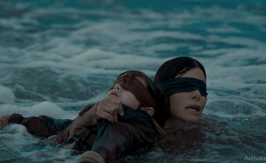 cuplikan film bird box 2018 (dok. Bluegrass films/bird box