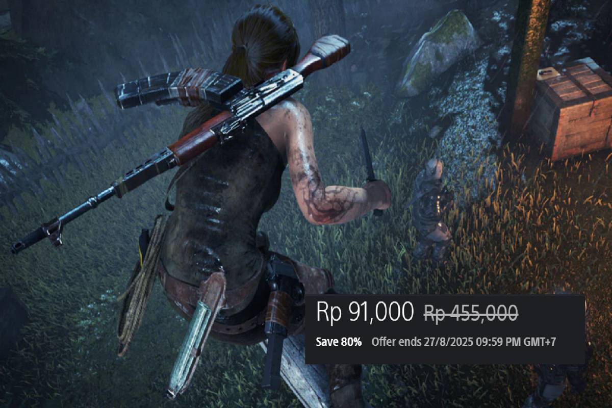 cuplikan gameplay Rise of the Tomb Raider