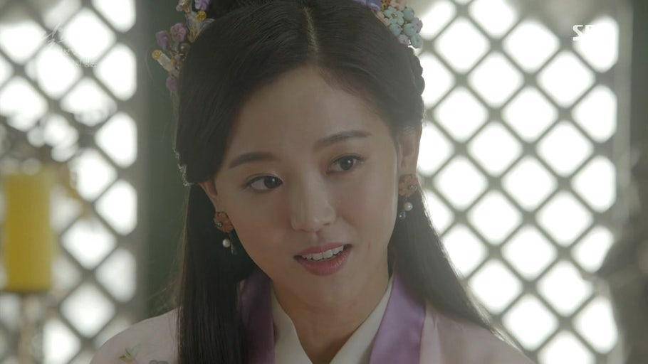 Still cut Kang Han Na di drama Moon Lovers: Scarlet Heart Ryeo