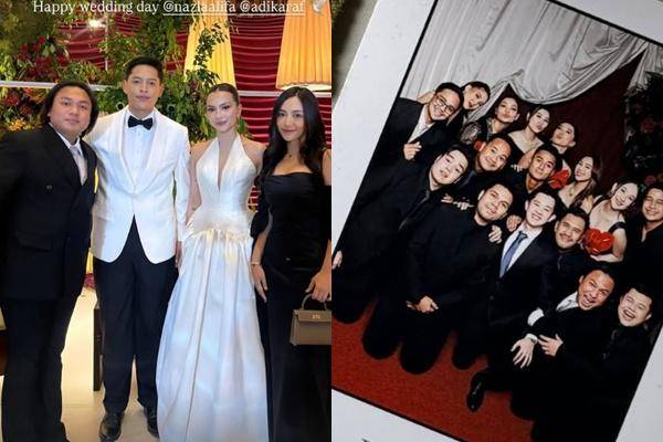 Tamu Artis di Resepsi Nazla Alifa dan Adikara