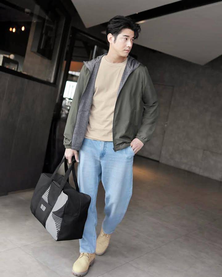 outfit layering ala Mario Maurer (instagram.com/mario_mm38)