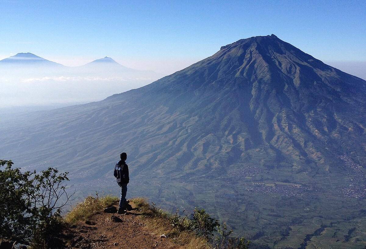 potret Gunung Sumbing