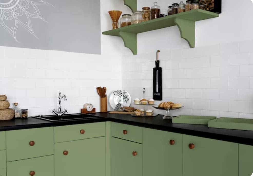 ilustrasi sudut dapur