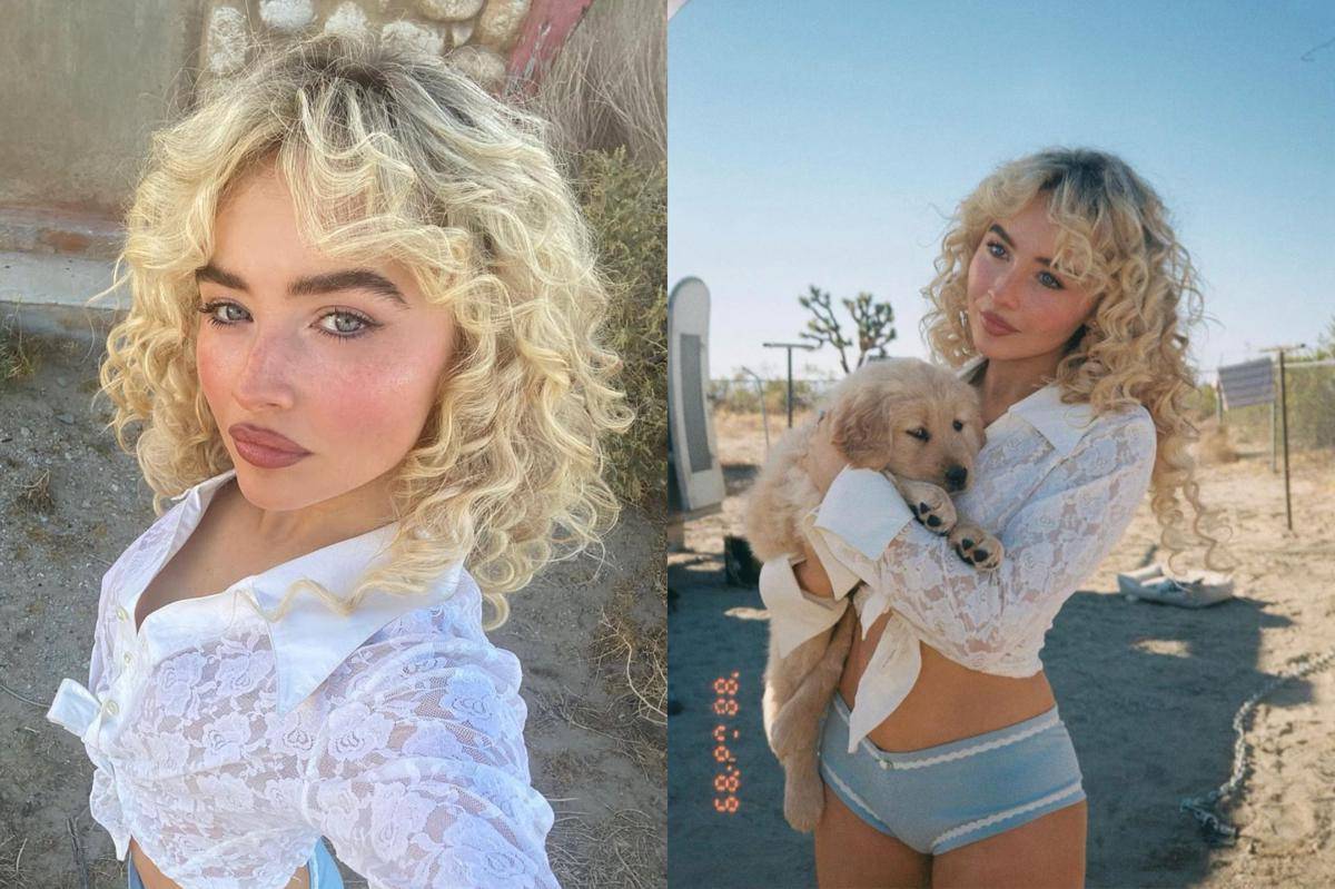 Potret Sabrina Carpenter dengan gaya rambut Cloud Curls (instagram.com/sabrinacarpenter)