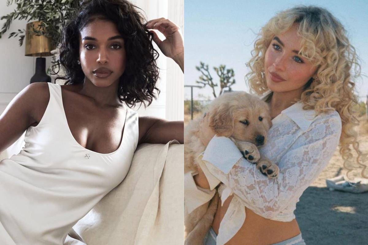 Potret Lori Harvey dan Sabrina Carpenter dengan gaya rambut Cloud Curls (instagram.com/loriharvey | instagram.com/sabrinacarpenter)
