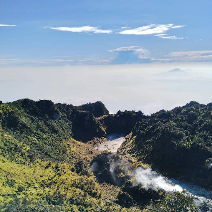 potret Gunung Sumbing