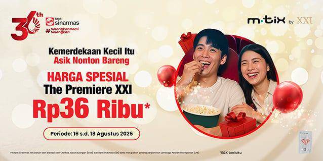 Promo Kemerdekaan di Bioskop Indonesia