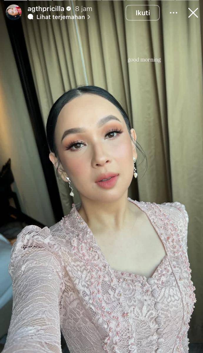 potret bridesmaid dan groomsmen di akad nikah Adikara dan Nazla Alifa