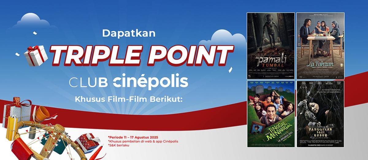 Promo kemerdekaan 2025 di Cinepolis