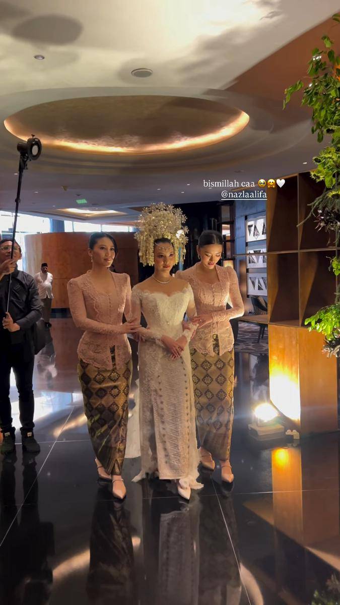pernikahan Adikara dan Nazla Alifa 