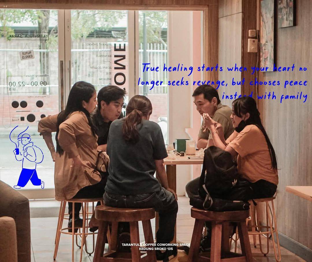 Potret Tarantula Barak Coffee & Space