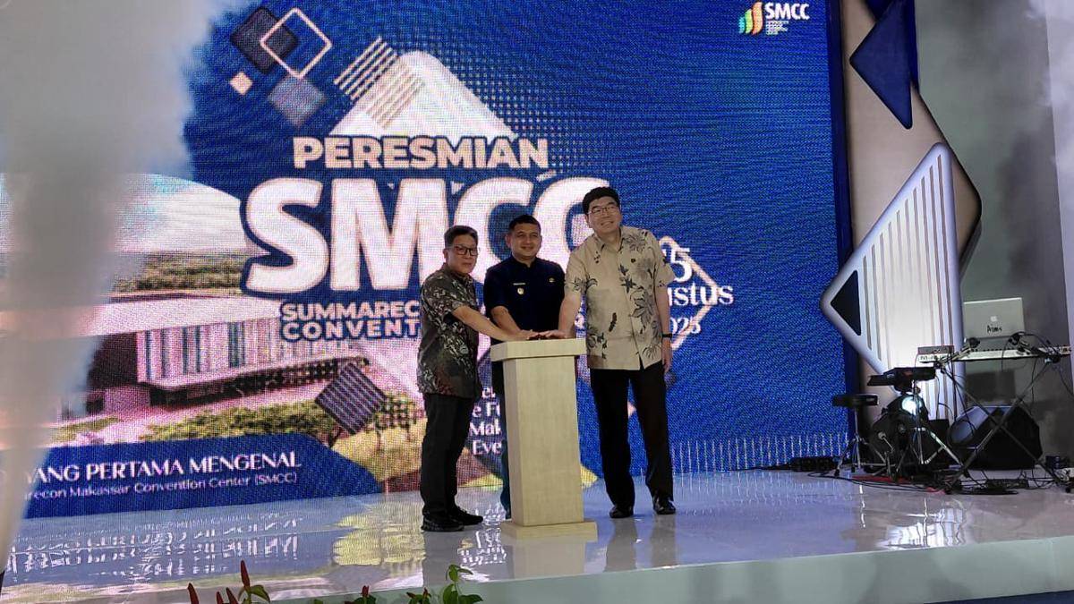 Peresmian Summarecon Makassar Convention Center dihadiri Wali Kota Makassar Munafri Arifuddin. (IDN Times/Aan Pranata)