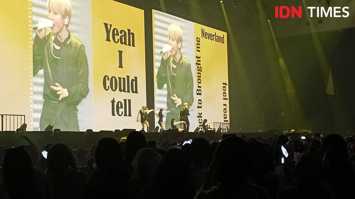Baekhyun di Konser Reverie Jakarta 2025