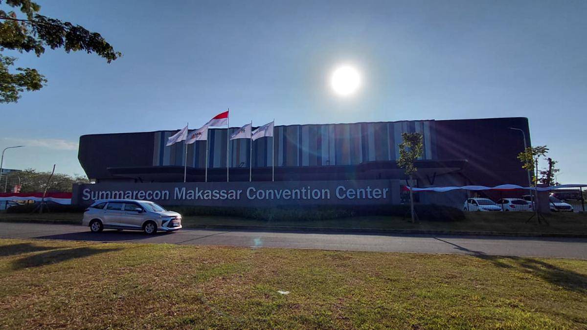 Summarecon Makassar Convention Center di kawasan kota terpadu Summarecon Mutiara Makassar. (IDN Times/Aan Pranata)
