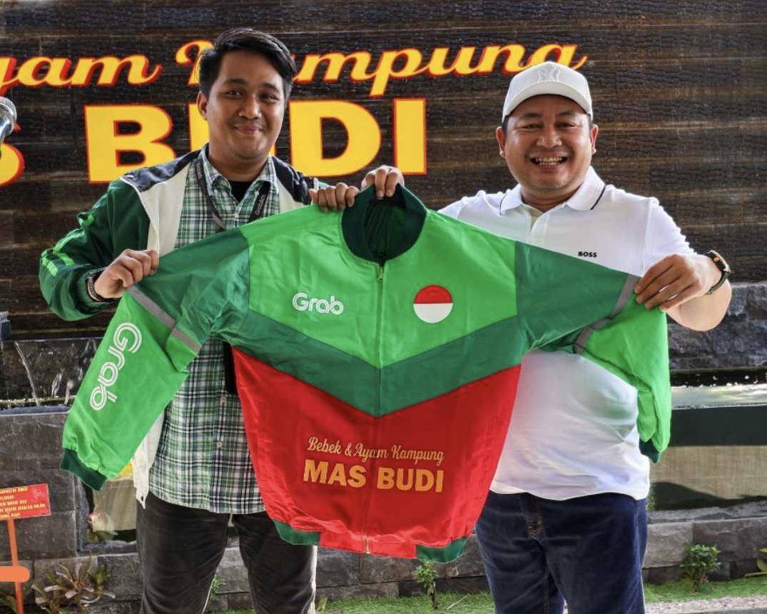 Grab, Bebek dan Ayam Kampung Mas Budi