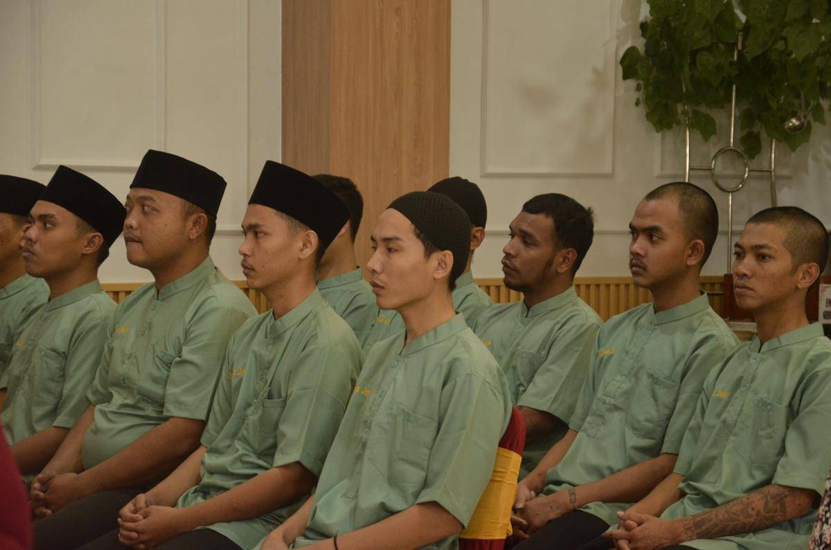 90 Warga Binaan Rutan Yogyakarta Dapat Hadiah Remisi HUT ke-80 RI