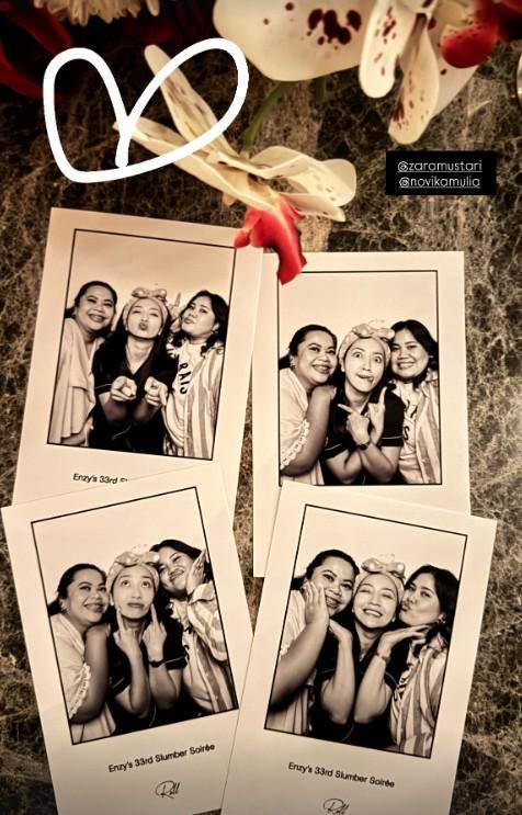 Artis di Ultah ke-33 Enzy Storia (Instagram.com/enzystoria)