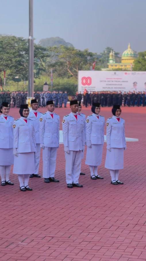 Anak Denny Cagur Bertugas Jadi Paskibraka Banten (Instagram.com/shantydenny)