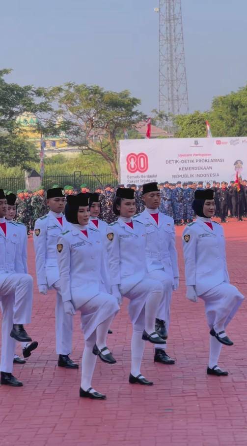 Anak Denny Cagur Bertugas Jadi Paskibraka Banten (Instagram.com/shantydenny)