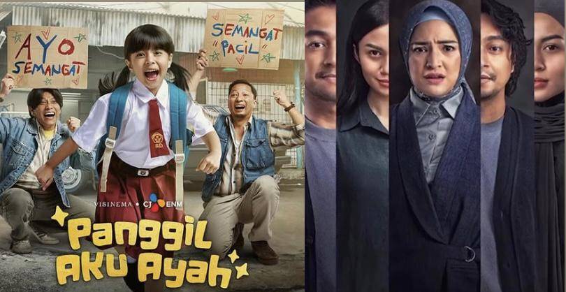 Poster penayangan film di bioskop (instagram.com @panggilakuayahfilm/ @latahzanmovie)