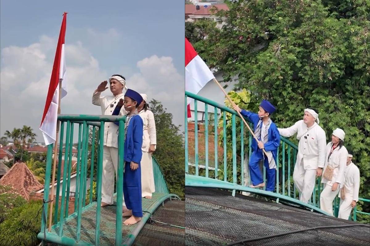 Irfan Hakim upacara bendera 17 Agustus (instagram.com/irfanhakim75)