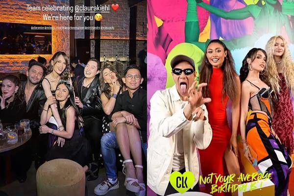 Artis di Ulang Tahun Cinta Laura (Instagram.com/claurakiehl)