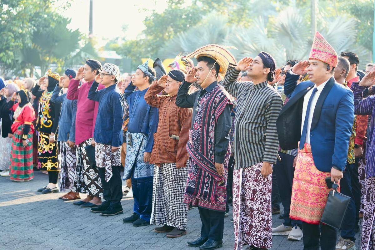Civitas akademika Universitas Muhammadiyah Yogyakarta (UMY) gelar upacara bendera peringatan HUT Kemerdekaan RI ke-80.