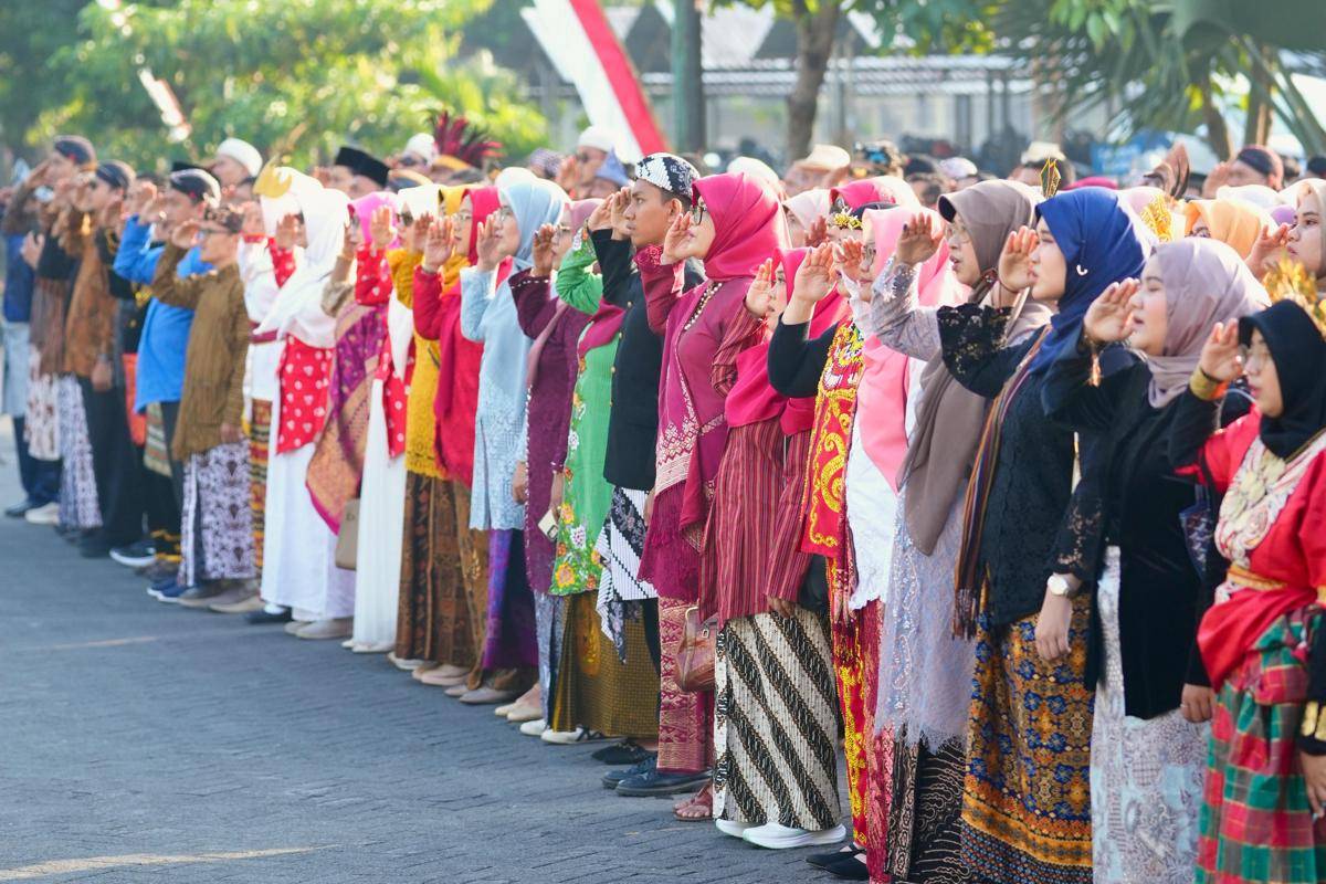 Civitas akademika Universitas Muhammadiyah Yogyakarta (UMY) gelar upacara bendera peringatan HUT Kemerdekaan RI ke-80.