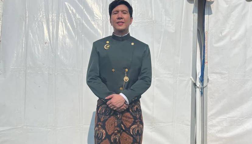 potret Windah Basudara jadi pembina upacara 17 Agustus (Instagram.com/windahbasudara)